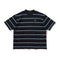 FRED PERRY × BEAMS Border Oversize Pique T-shirts Navy